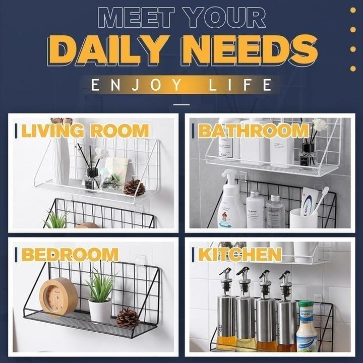 No-Drill Wall Hooks with 7–8 kg Capacity for Smooth Surfaces