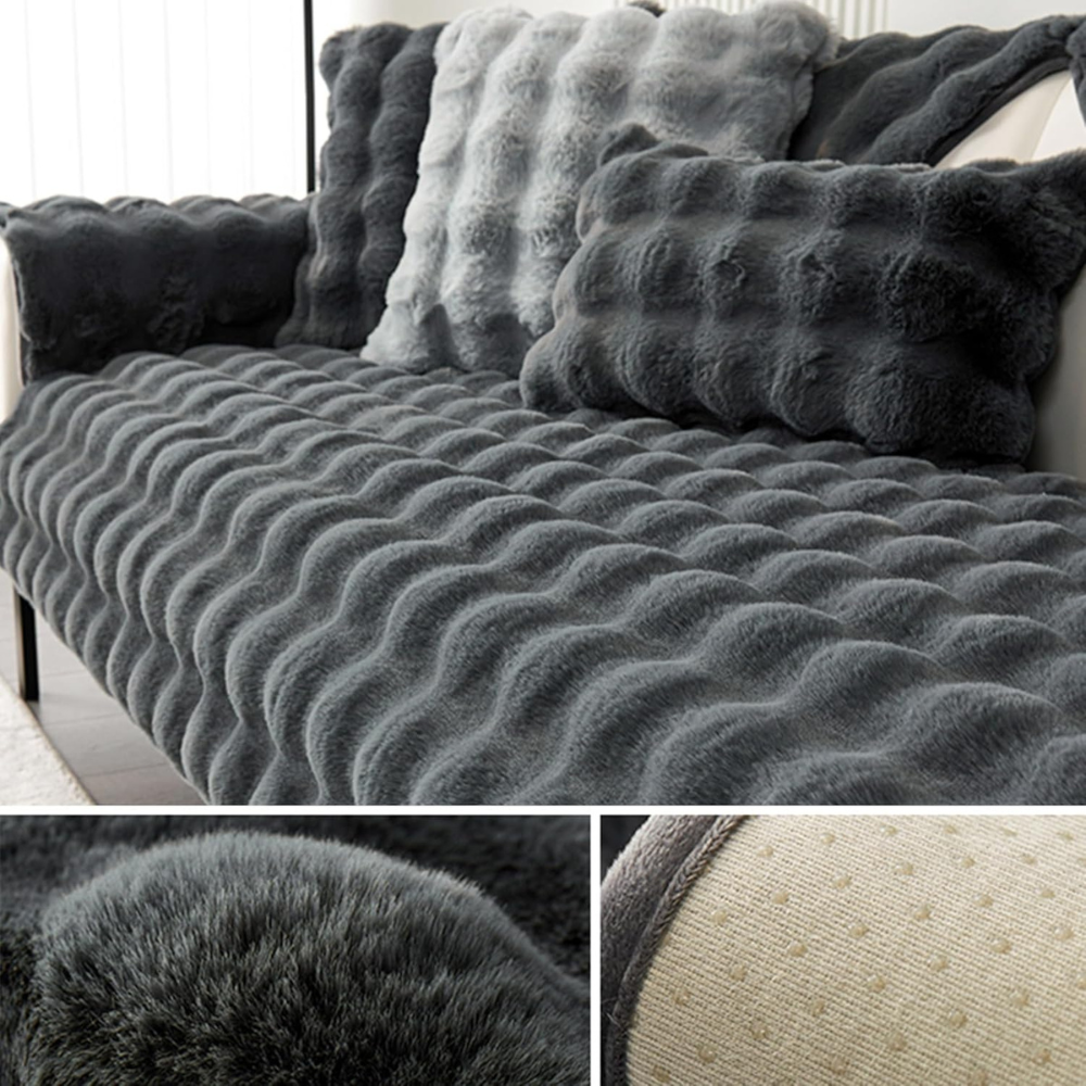 FurGuard • Thick Plush Dog Sofa Cover