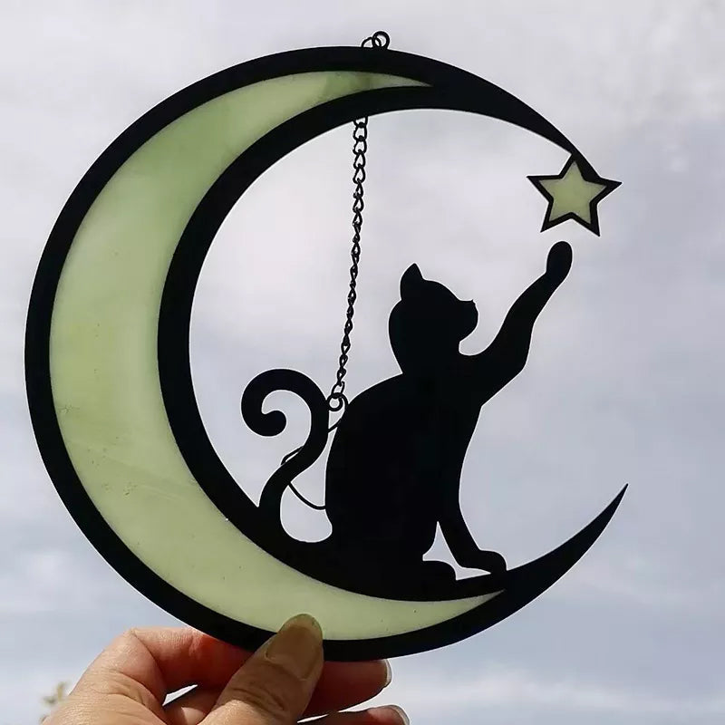 BowLift | Moon Black Cat Decorations