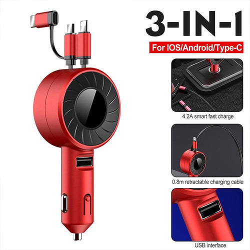 BowLift | 3-IN-1 Telescopic Mobile Charger