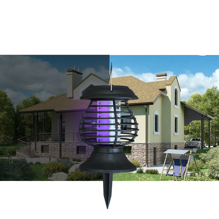 BowLift | Solar Insect Defense Lamp with LED Light – Effective Mosquito Control for the Garden
