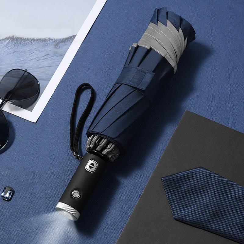 BowLift | Automatic foldable umbrella with reflective edge