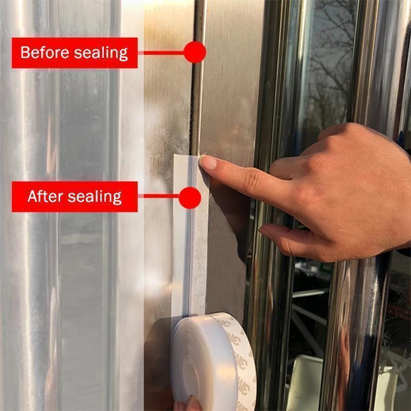 Silicone Door and Window Sealing Strip, 5 m