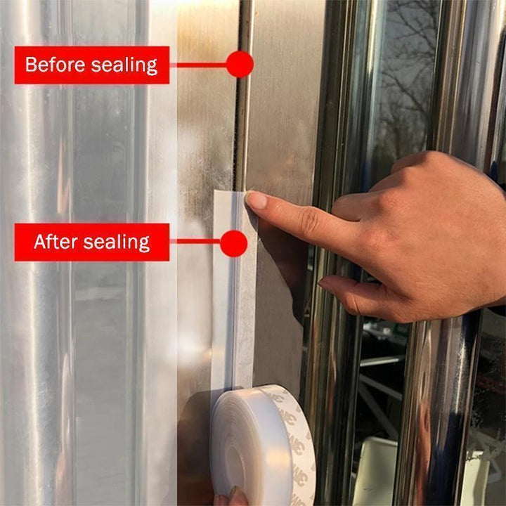 Silicone Door and Window Sealing Strip, 5 m