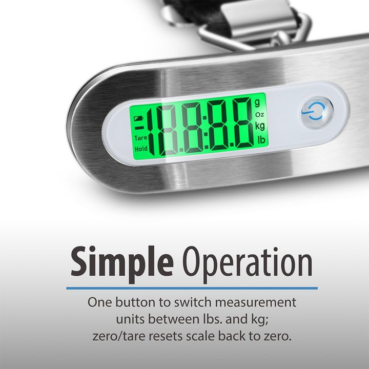 Digital Luggage Scale - Avoid Unexpected Baggage Fees Easily Bowlift