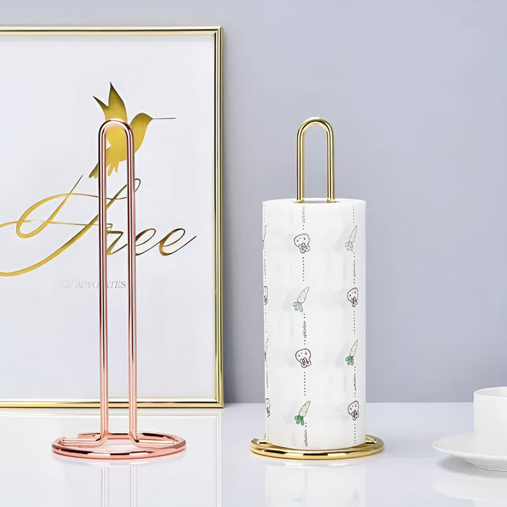 BowLift | Sleek Iron Tissue Roll Holder