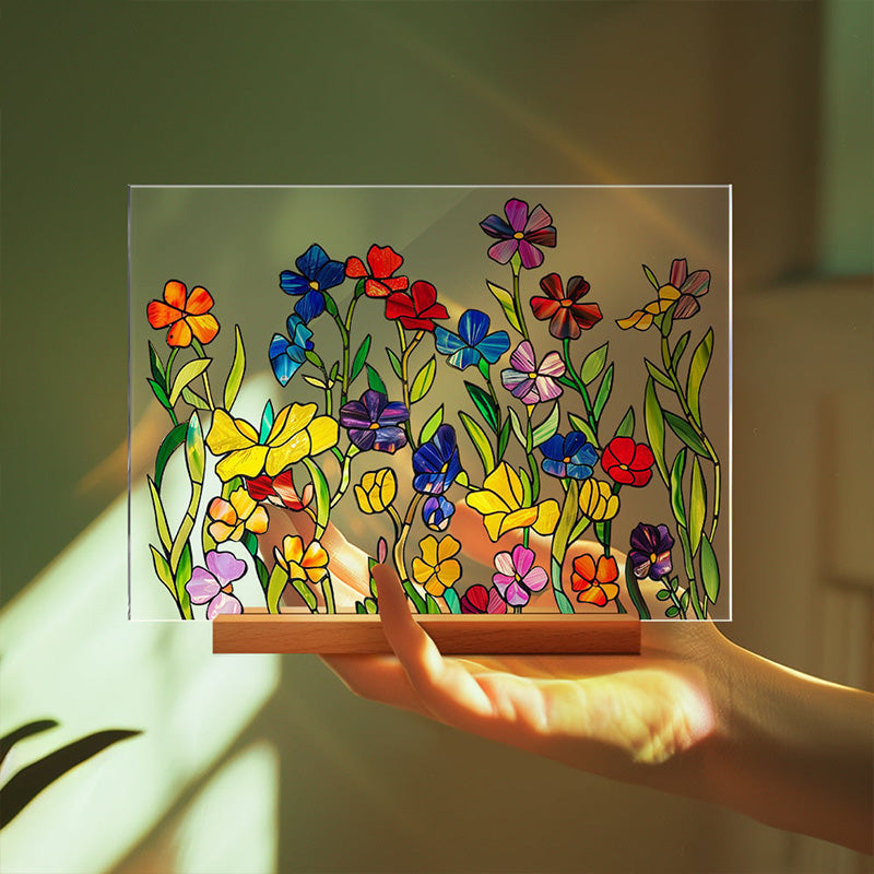 BowLift | Painted Colorful Flower Pattern Decor