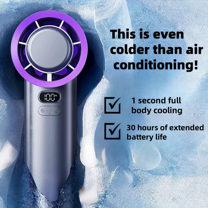 Handheld Mini Fan – Instant Cooling in Seconds Bowlift