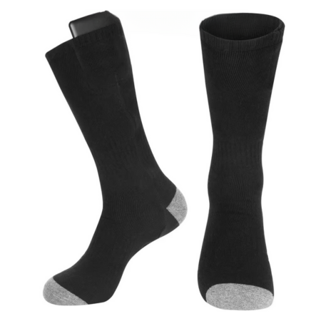 BowLift | Rechargeable USB Heated Socks with Electric Thermal Warming for Cold Weather