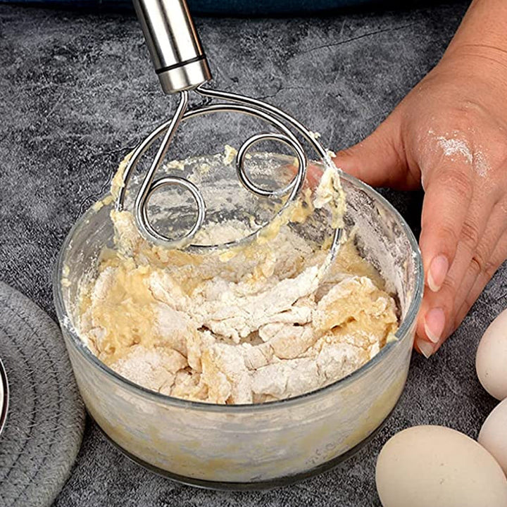BowLift | Stainless Steel Magic Dough Whisk Bread Whisk