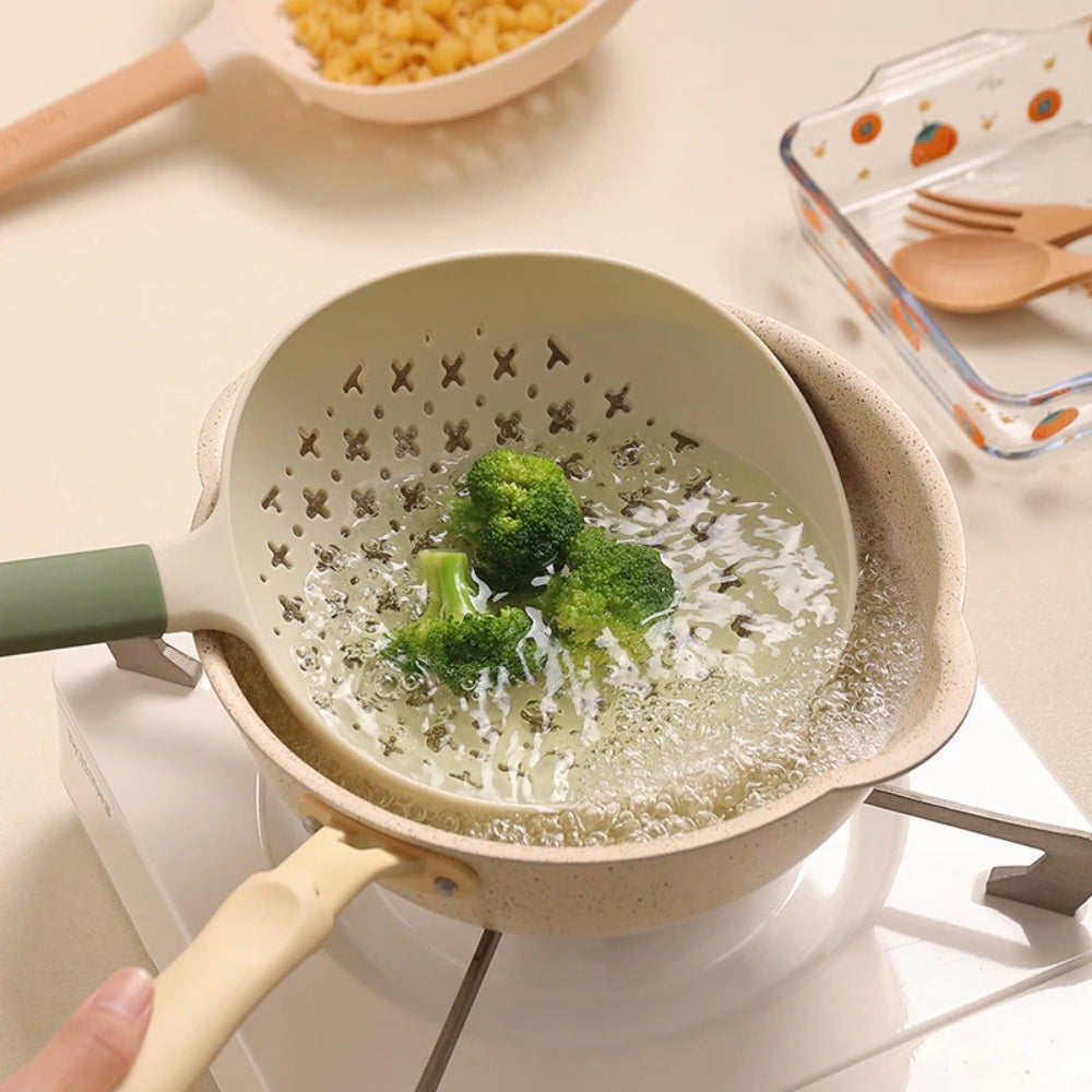 BowLift | Heat-Resistant Plastic Colander Strainer