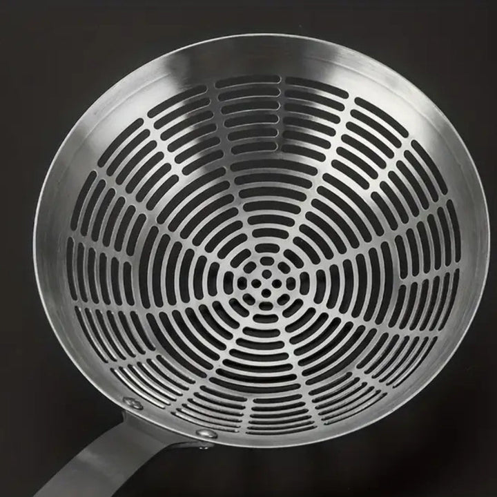 BowLift | Stainless Steel Wooden Strainer Ladle