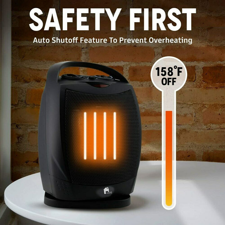 BowLift | HeatEase Compact Portable Heater – Stylish, Oscillating & Energy Efficient