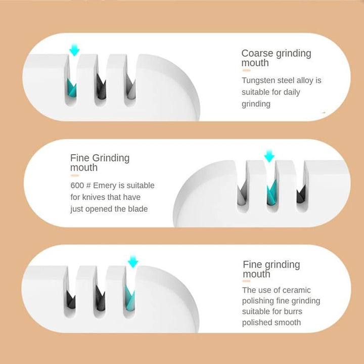 BowLift | 4 in 1 Manual Knife Sharpener