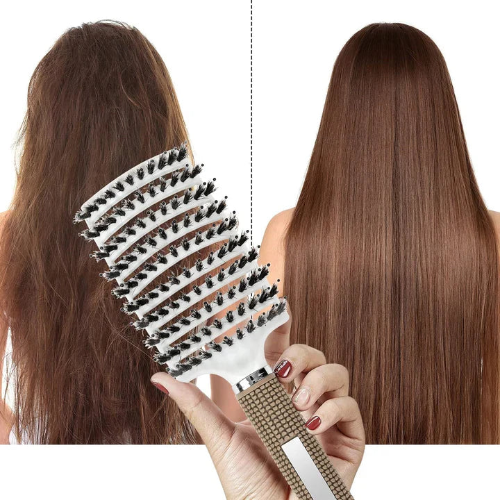 BowLift | Knot-free hairbrush | For effortless detangling