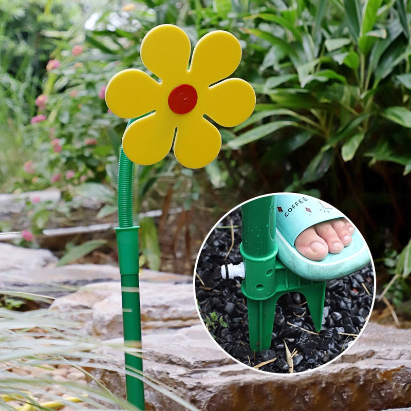 BowLift | Fun & Quirky Sunflower Wobbling Sprinkler