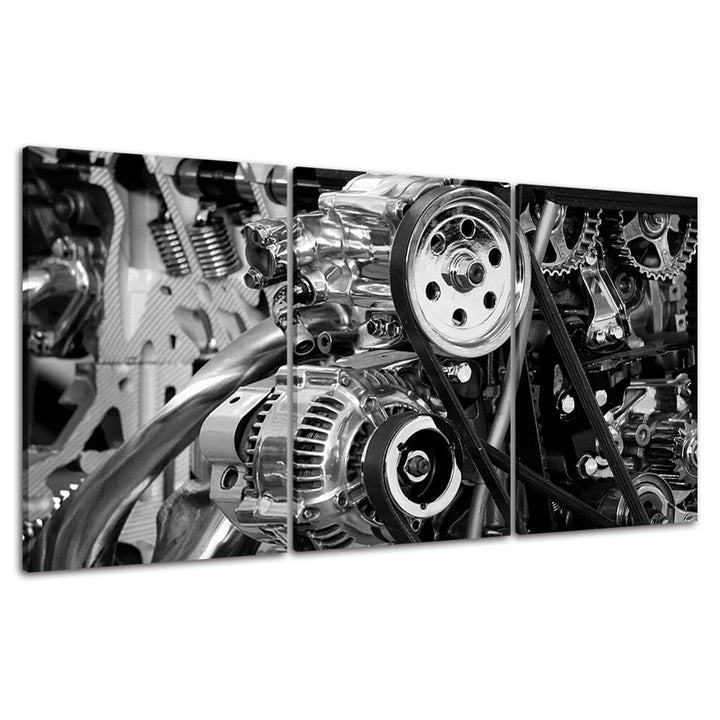 Mechanic Views - Canvas Wall Art Painting | Bowlift