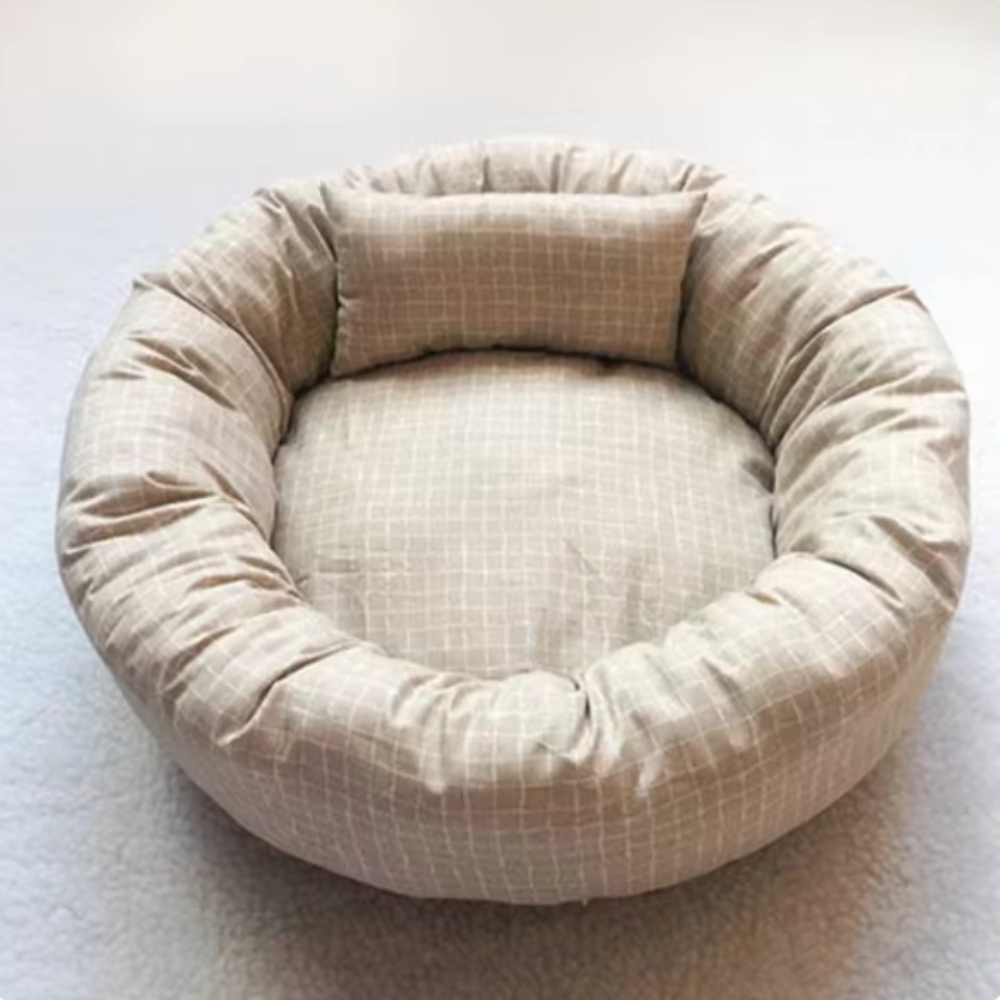 PlushPaw • Round Dog Sleeping Bed