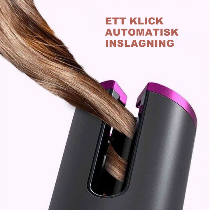 BowLift | Cordless automatic rotating curling iron