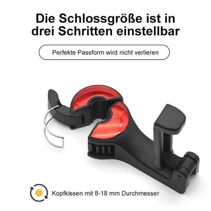 BowLift | Hook for car seats with phone holder