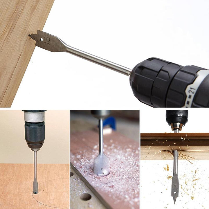 BowLift | Titan-coated flat drill set