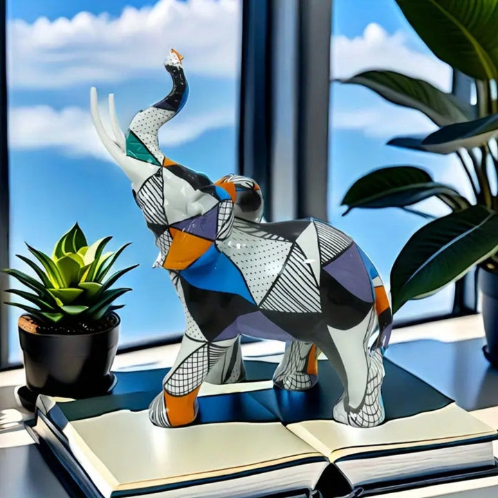 BowLift | Luxury Abstract Elephant Figurine