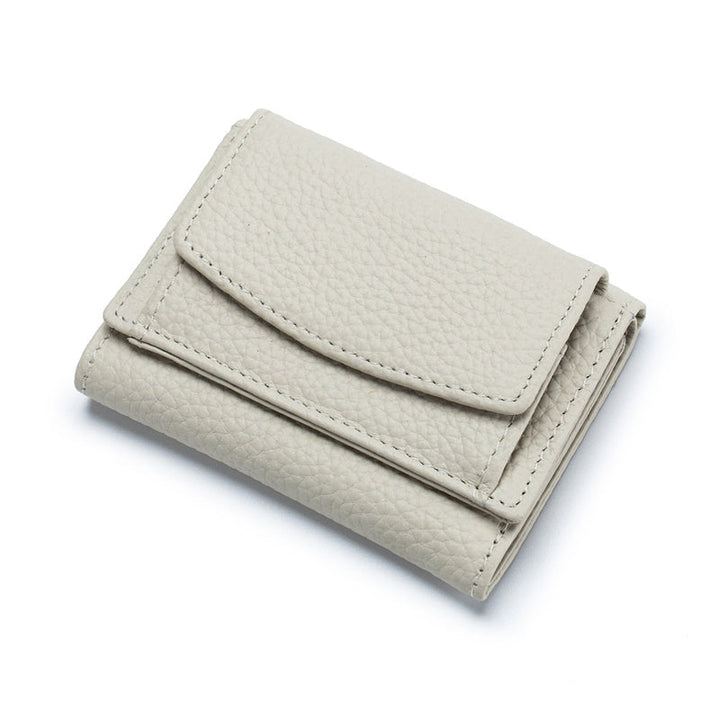 Handcrafted RFID wallet made of soft leather