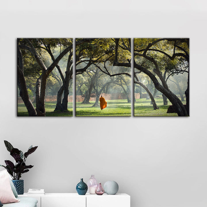 Walk The Earth 3 Piece - Canvas Wall Art Painting | Bowlift