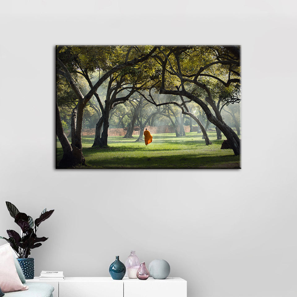 Walk The Earth - Canvas Wall Art Painting | Bowlift