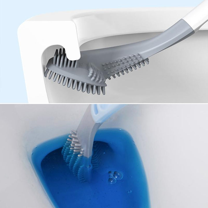 Long Handle Flexible Silicone Golf Toilet Brush | Bowlift