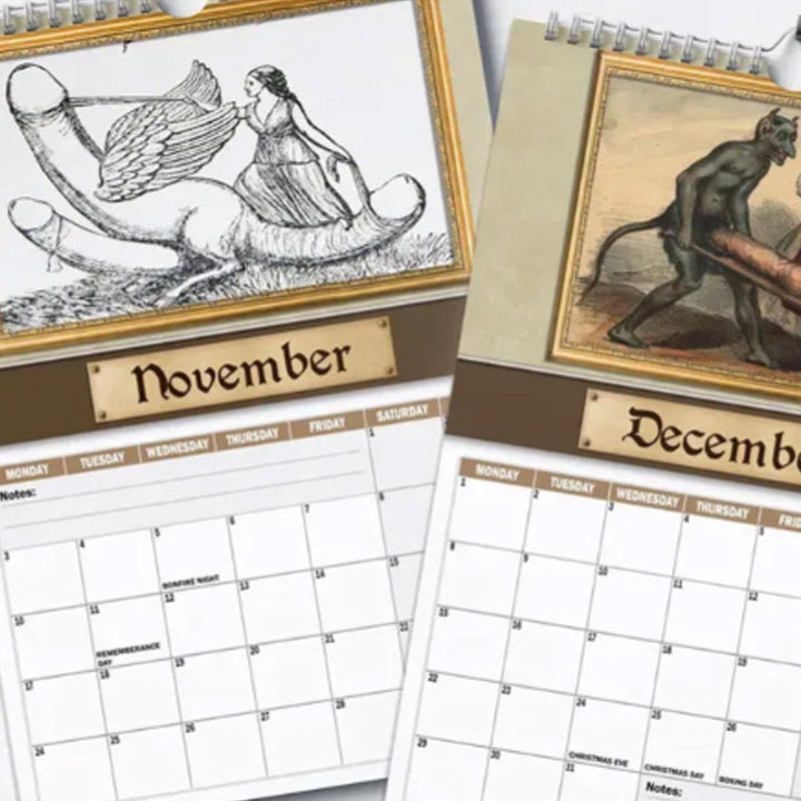 BowLift | Medieval Humor 2025 Wall Calendar