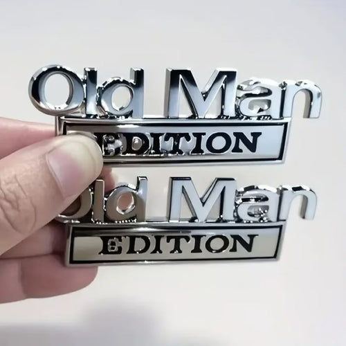 BowLift |  'Old Man Edition' car emblem