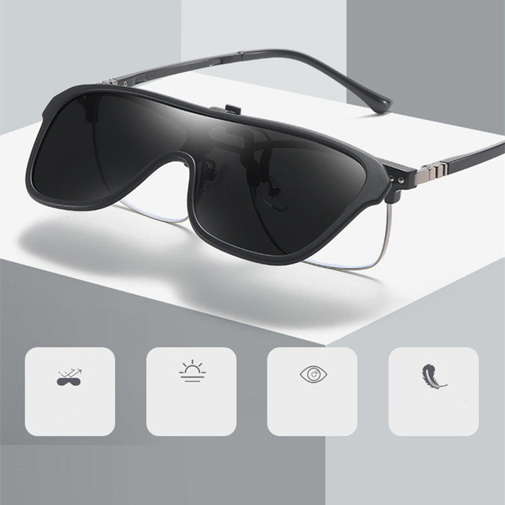 BowLift | Integrated Nearsightedness Glasses Clip-On For Day And Night