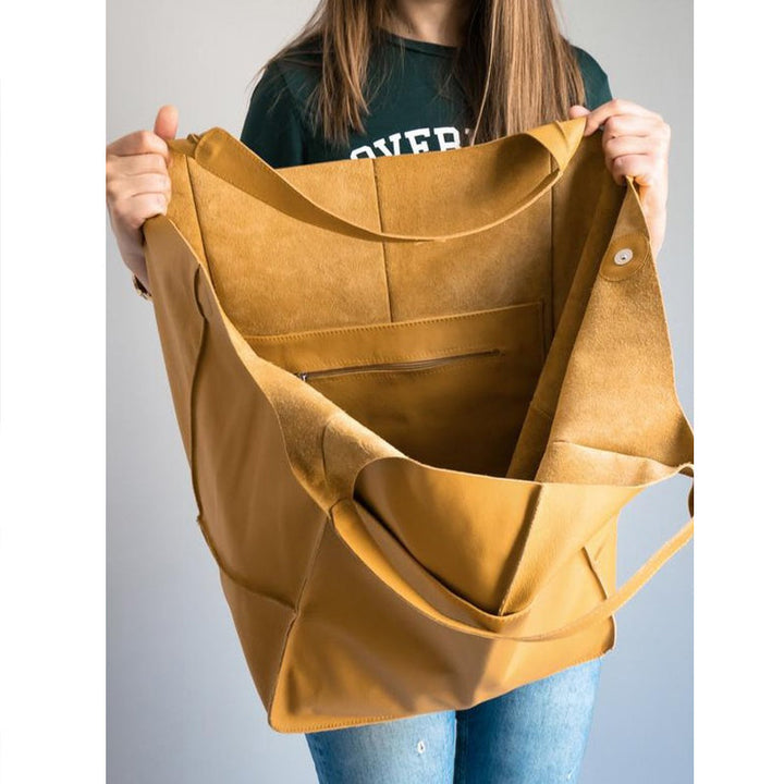 BowLift | Oversized Leather Weekend Bags