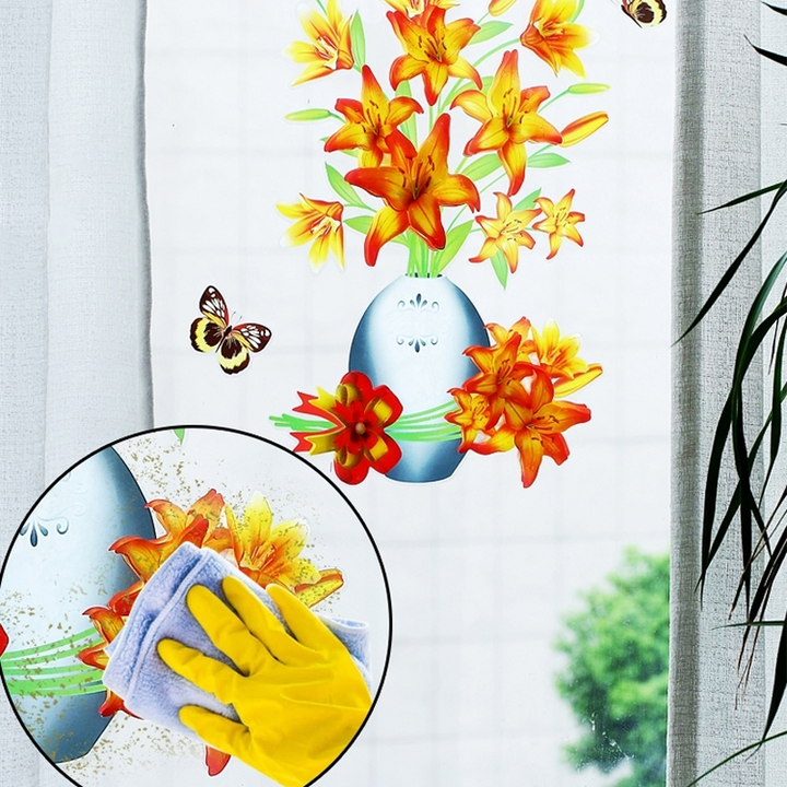 BowLift | 3D Vase Wall Sticker