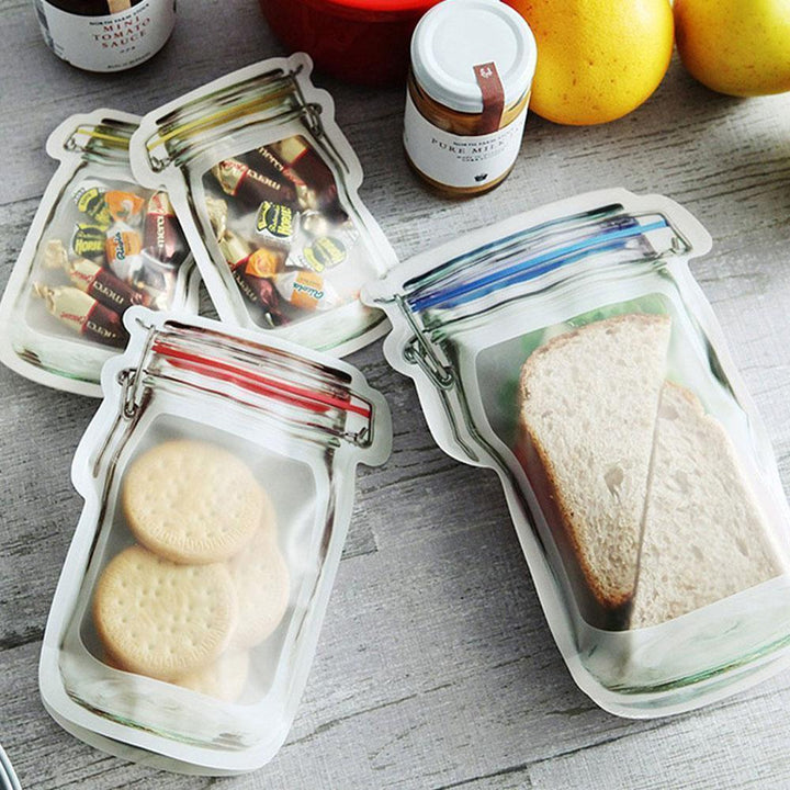 BowLift | Jar Zipper Bags, set of 5