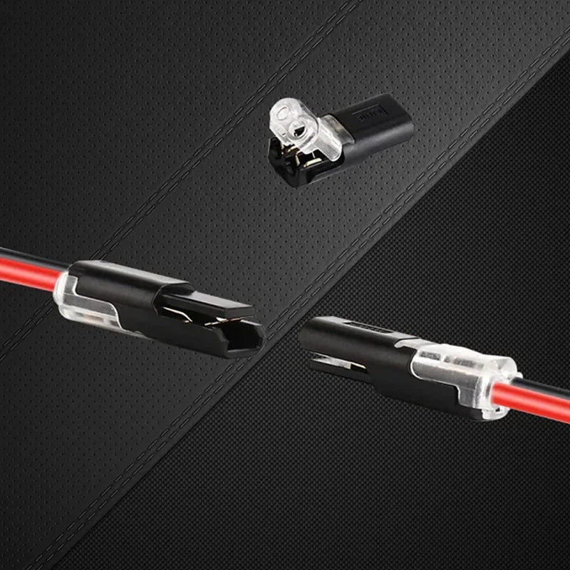 Double-wire Push-in Connector with Locking Buckle | Bowlift