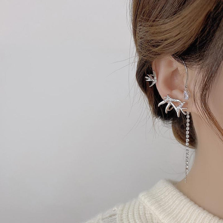 BowLift | Rhinestone Swallow Earrings