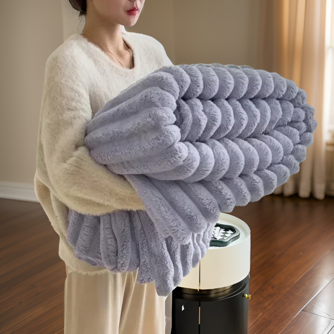 Soft Fleece Blanket, Warm Throw for Couch or Bed