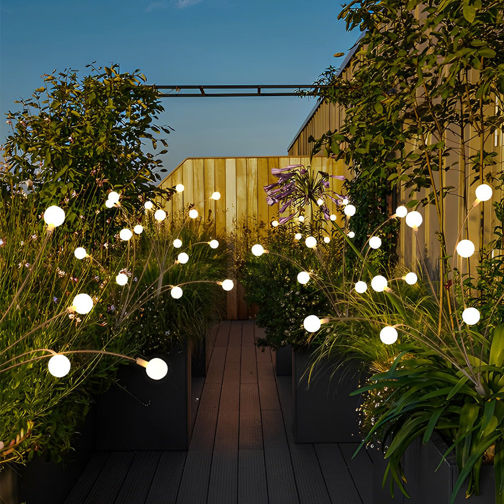 BowLift | Solar Garden Lights Waterproof LED Firefly Stakes