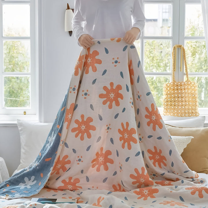 BowLift | Abstract Sunny Reversible Blanket