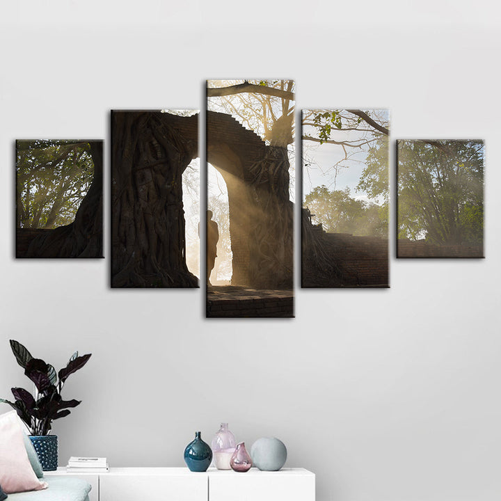 Under The Arch 5 Piece - Canvas Wall Art Painting | Bowlift