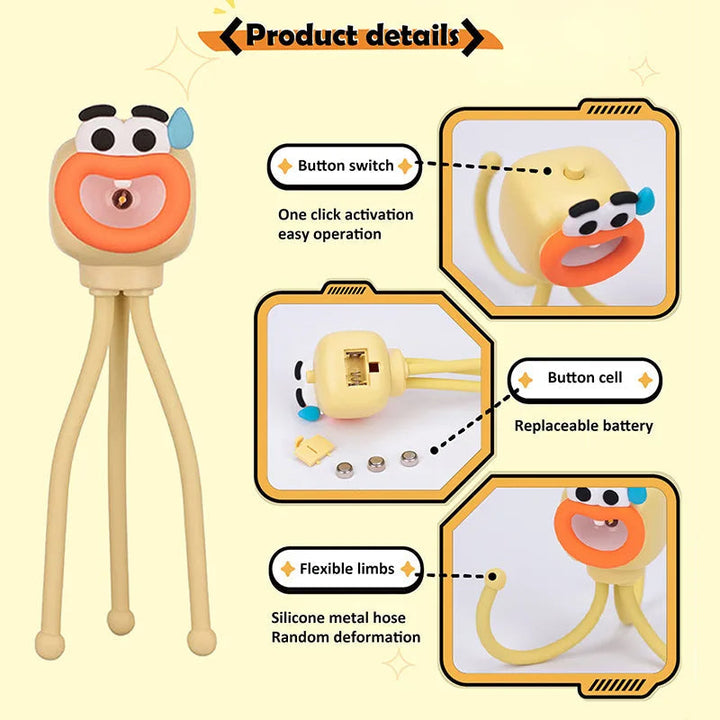 BowLift | Adjustable Octopus Night Lamp Phone Holder