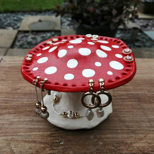 BowLift | Cute Mushroom Earrings Holder