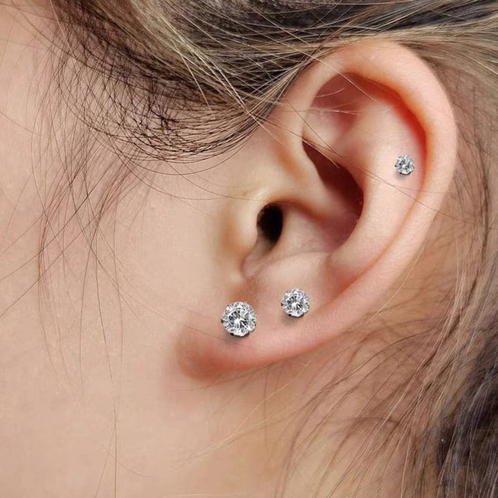 BowLift | Magnetic Zircon Stud Ear Clip