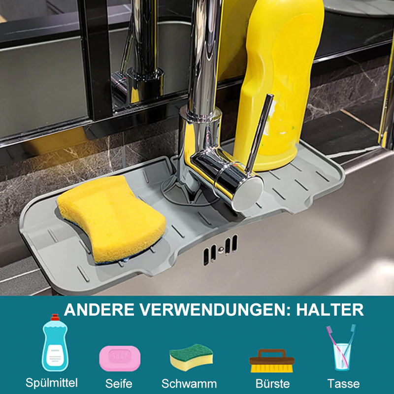 BowLift | Silicone Faucet Handle Drip Catcher Tray