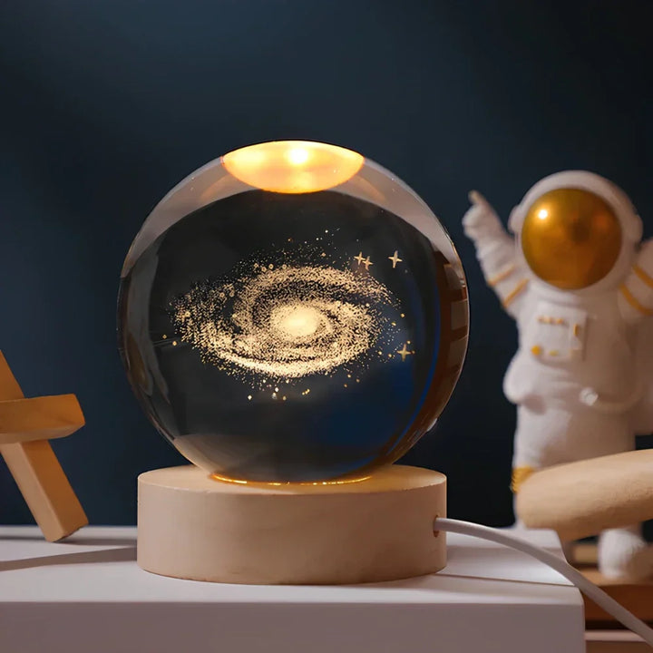 BowLift | 3D Engraved Crystal Ball - Celestia
