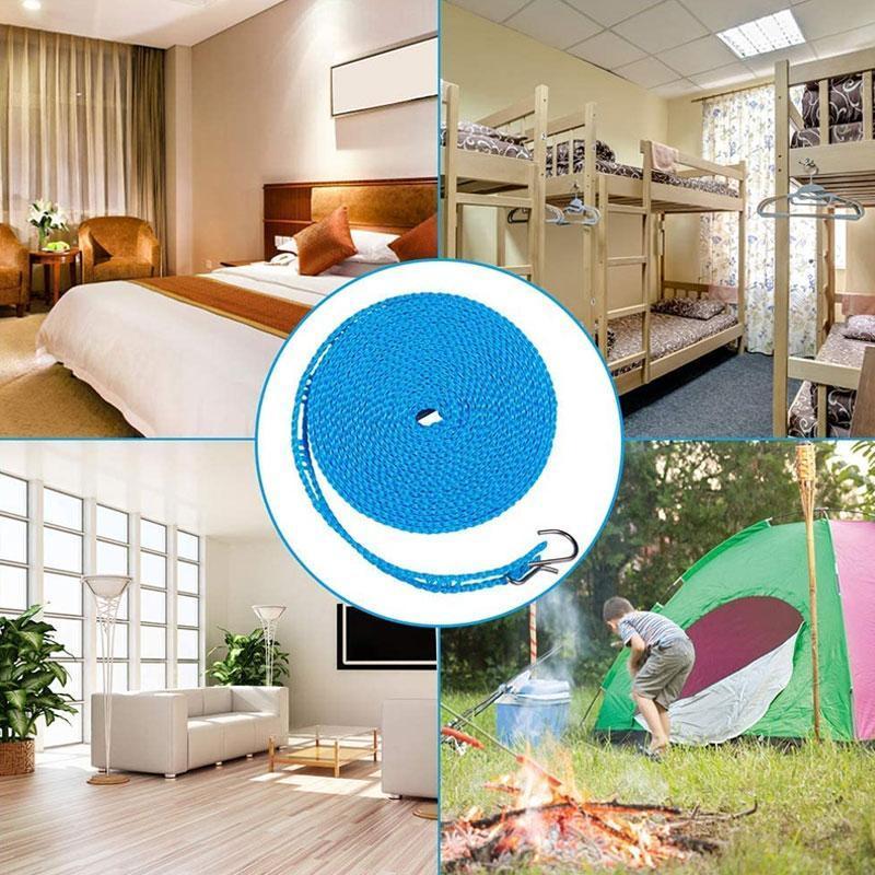 Portable Windproof Non-Slip Clothesline for Outdoor & Home | Bowlift