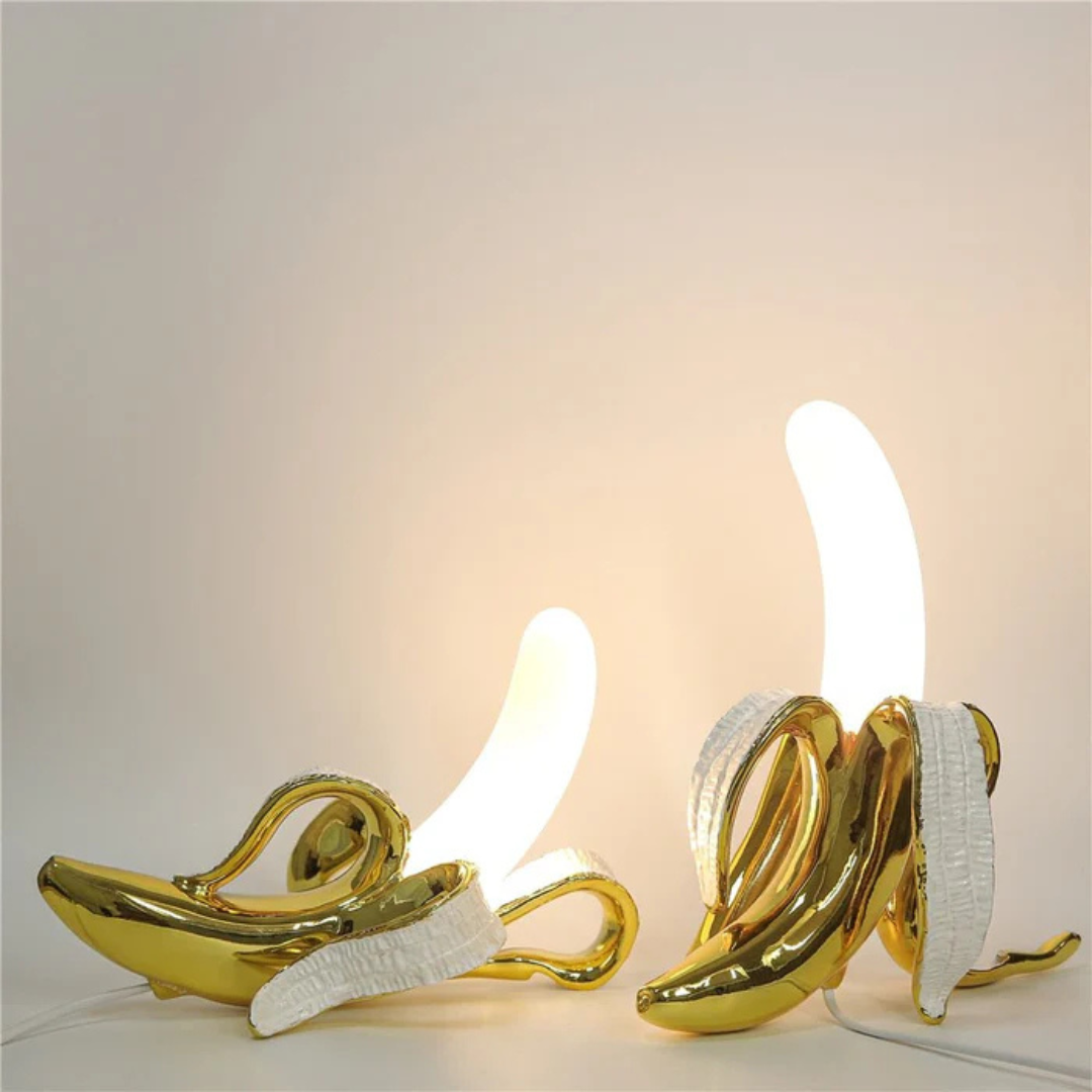 BowLift | Golden Banana LED Table Lamp
