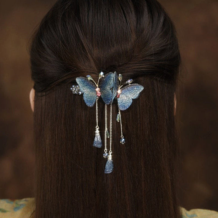 BowLift | Dreamy butterfly hair clip with fringes